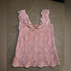 Free People Textured Tank Top